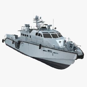 Mark VI Patrol Boat Dirty 3D model